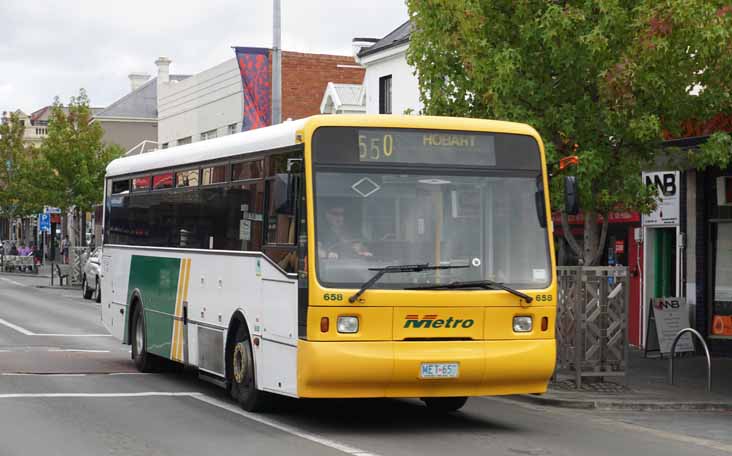 Metro Tasmania Scania N113CRB Ansair Orana 658